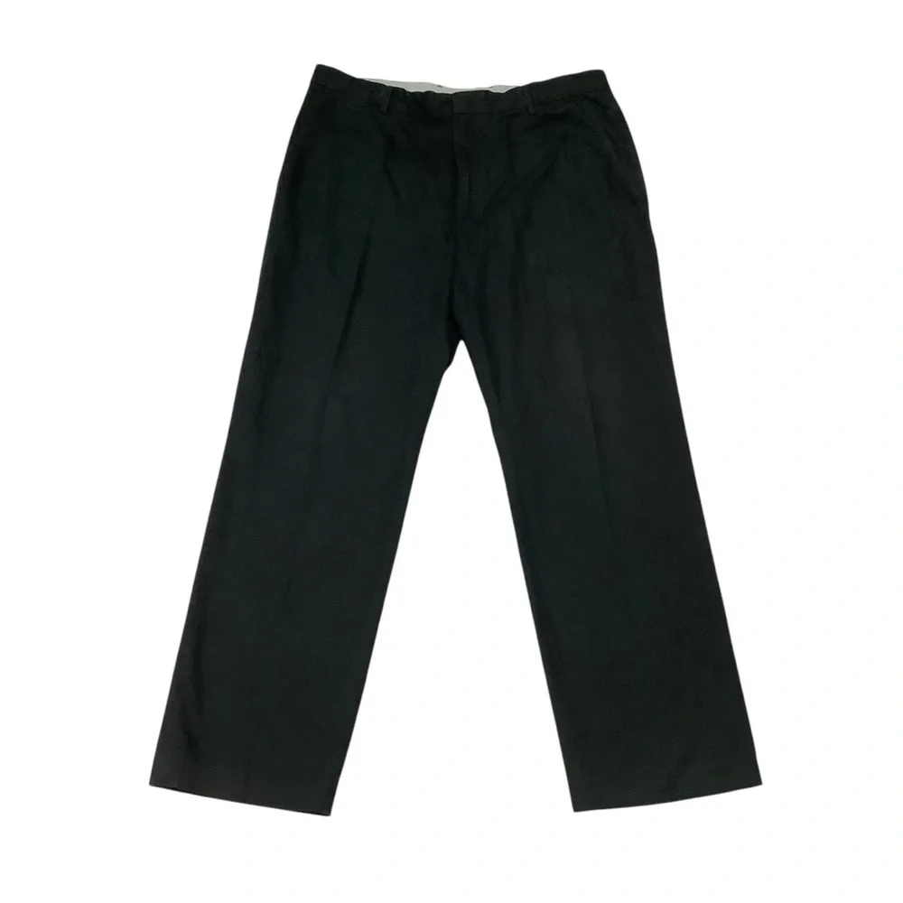 Banana Republic Pleated Slacks Sz 38 / 31 Black